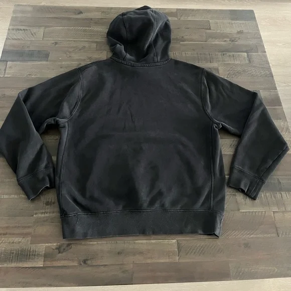 MENS NIKE BLACK HOODIE - Picture 2 of 5